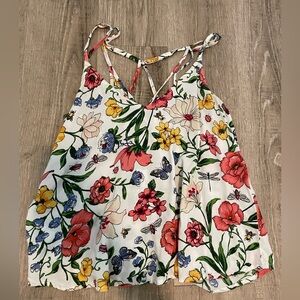 floral cami top
